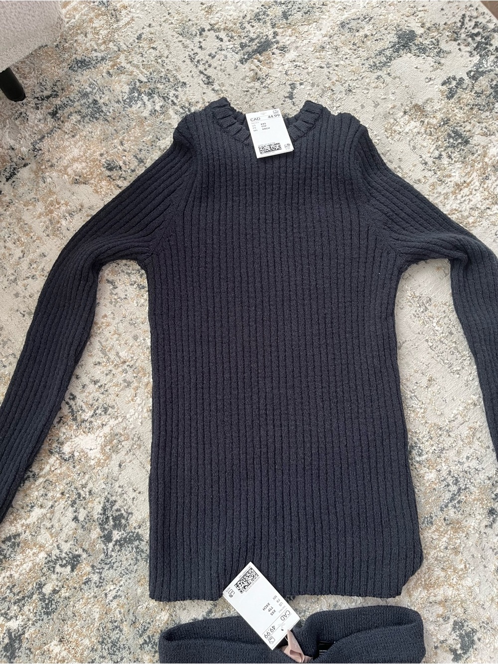 NWT H&M Ribbed Knit set - Picture 4 of 7